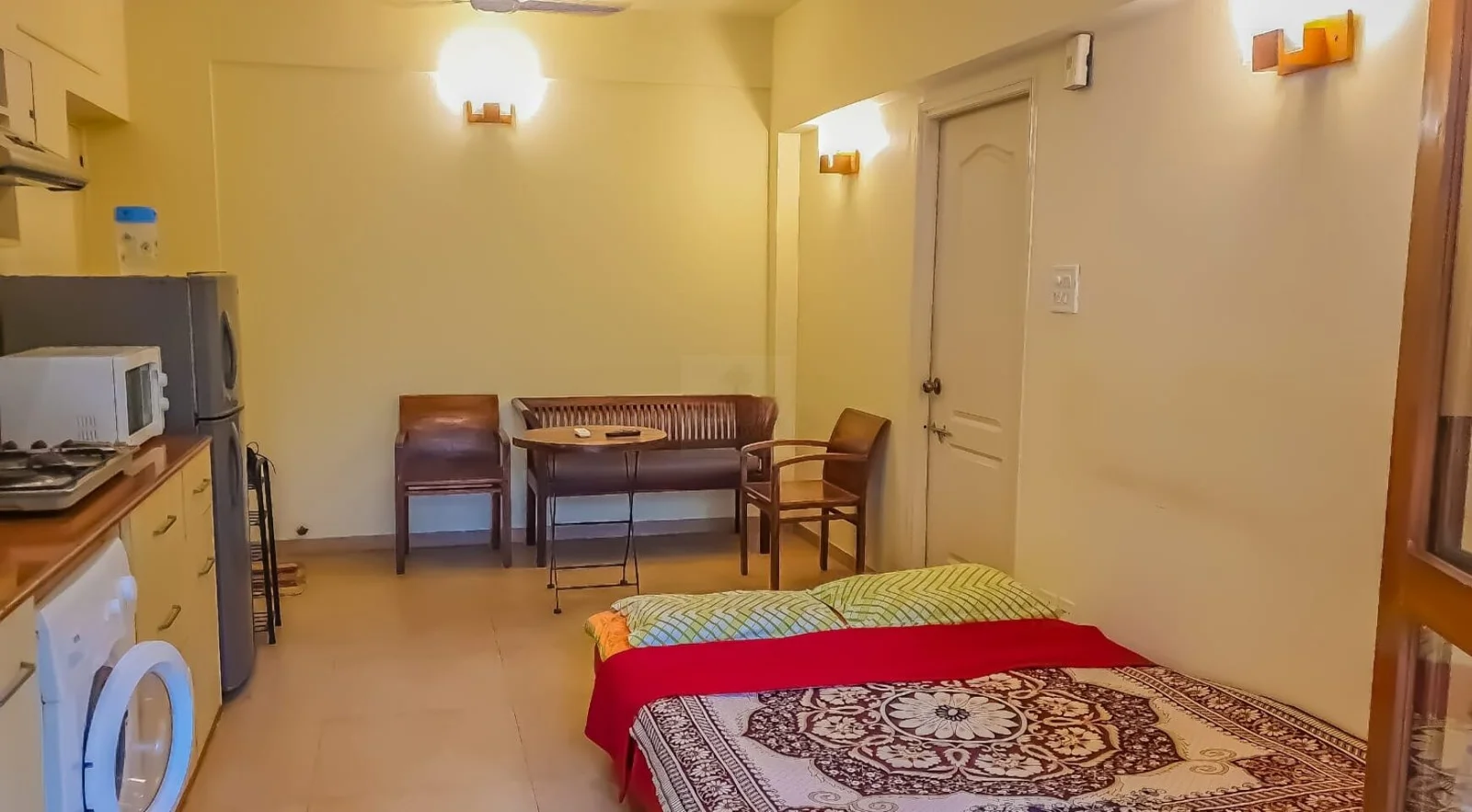 1 BHK Apartment for Rent in Siolim North Goa | Fully Furnished | Acron Villa Eva gallery image