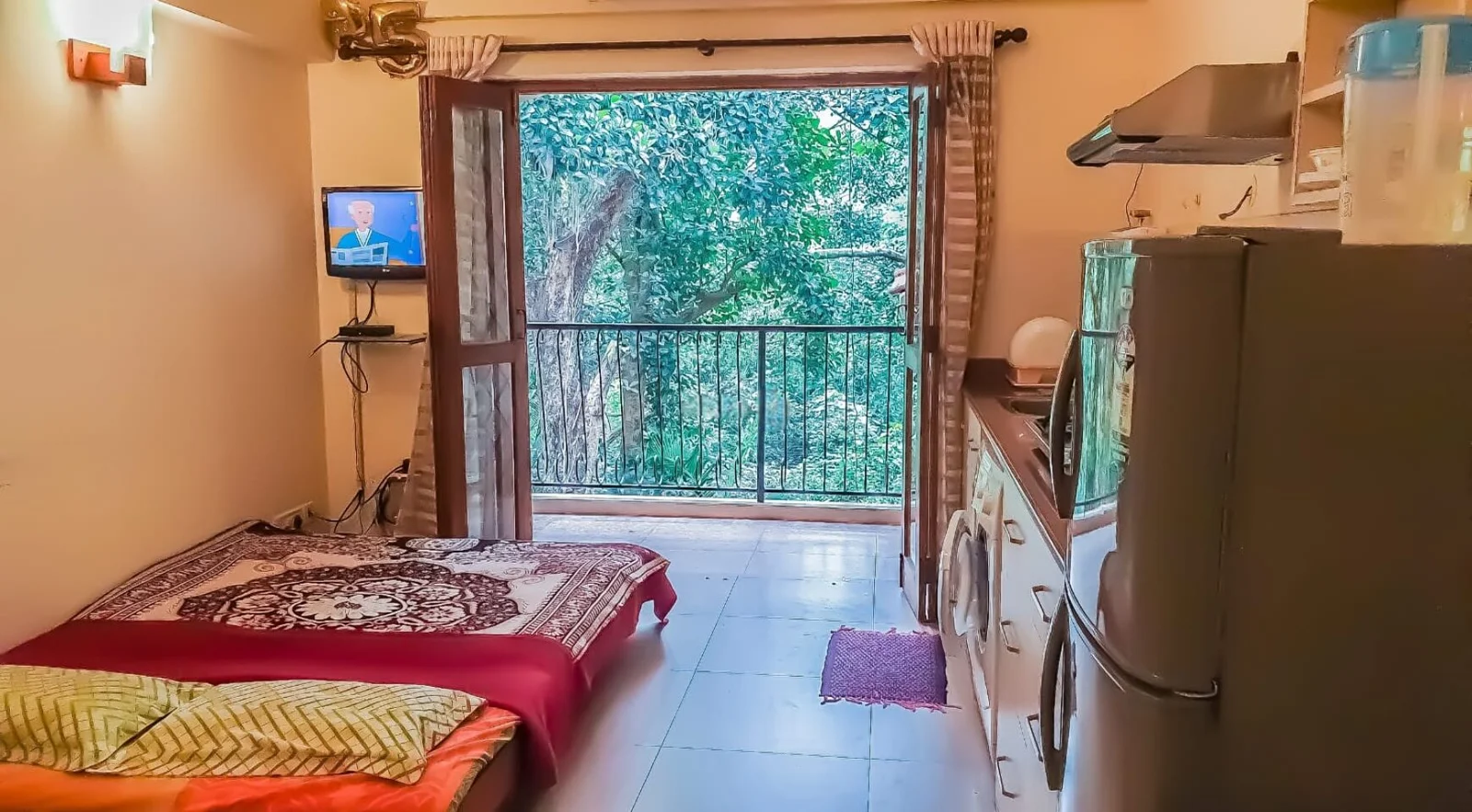 1 BHK Apartment for Rent in Siolim North Goa | Fully Furnished | Acron Villa Eva gallery image